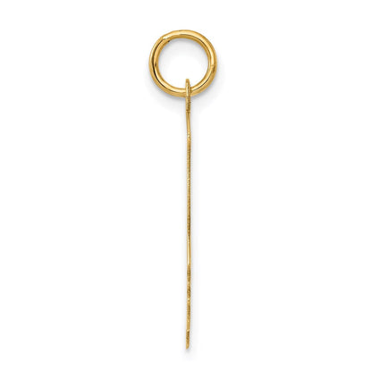 14K Gelbgold 14K.013 Depth Gravierbar Junge Kopf Charm