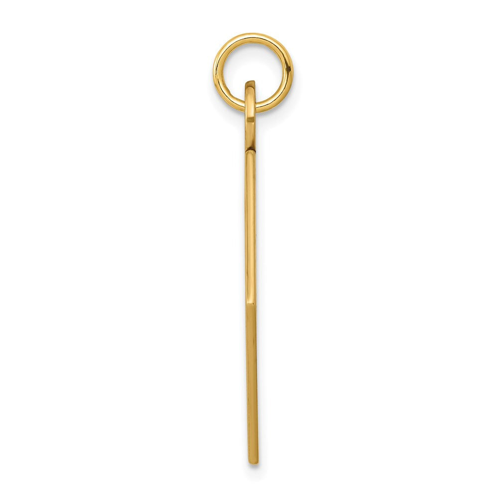 14K Gelbgold 14K Rot Emaille Medizinisch Schmuck Anhänger