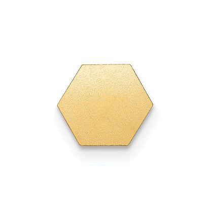 14K Gelbgold 14K Non-enameled Attachable Medizinisch Emblem Charm