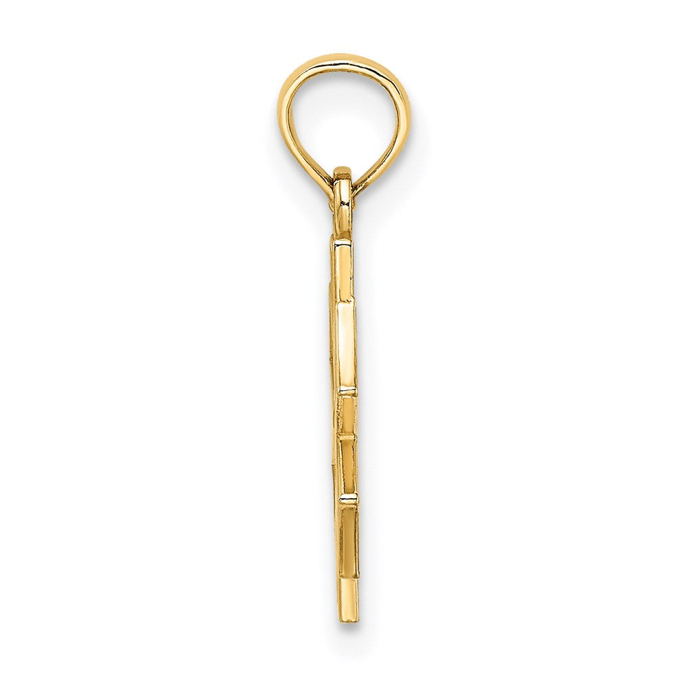14K Gelbgold 14K Medizinisch Schmuck Symbol Charm