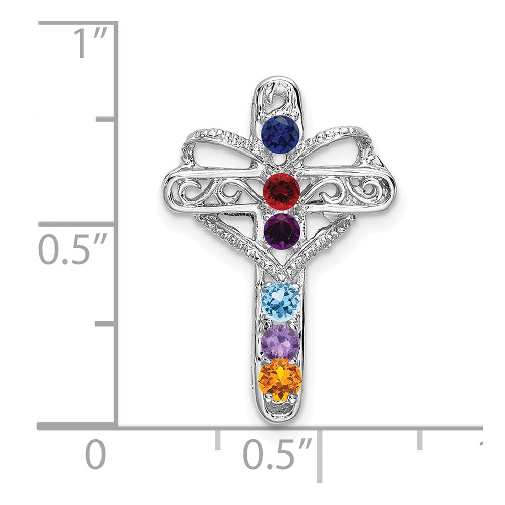 14K Weißgold Echtes Mutterkreuz-Anhänger** Anmerkung zur Korrektur: Da "Anhänger" maskulin ist, lautet die grammatikalisch korrekte Form: **14K Weißgold Echter Mutterkreuz-Anhänger