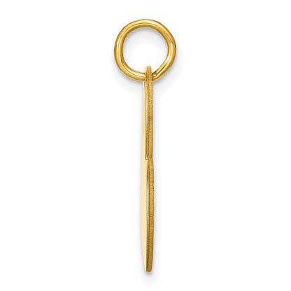 14K Gelbgold 14K Gelbgold Rohling Herz Charm