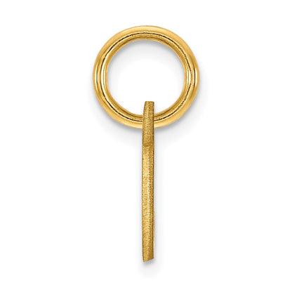14K Gelbgold 14ky Upper Gehäuse Buchstabe C Initiale Charm