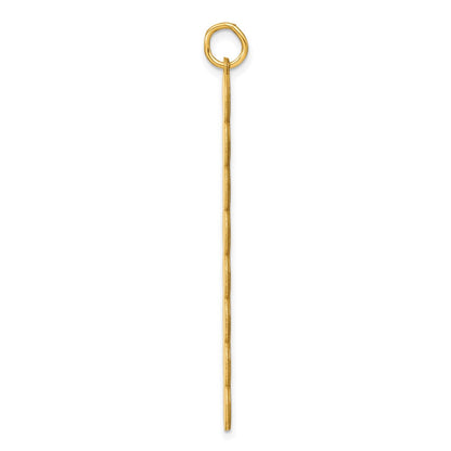 Vergoldet Sterlingsilber /gold 8 Buchstabe Blase Anhänger