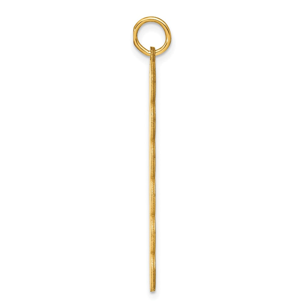 Vergoldet Sterlingsilber /gold 6 Buchstabe Blase Anhänger