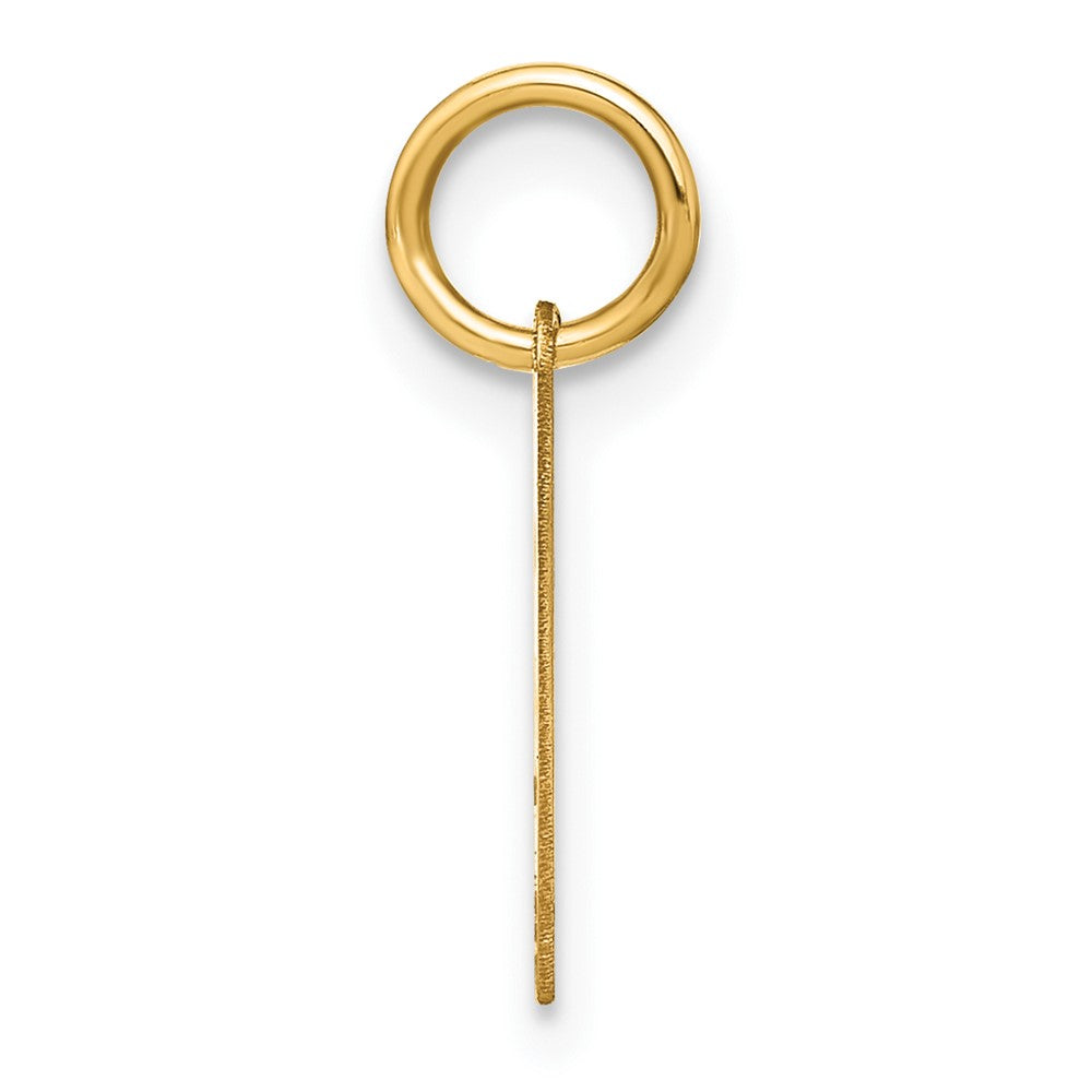 14K Gelbgold 14ky Initiale Buchstabe B Initiale Charm