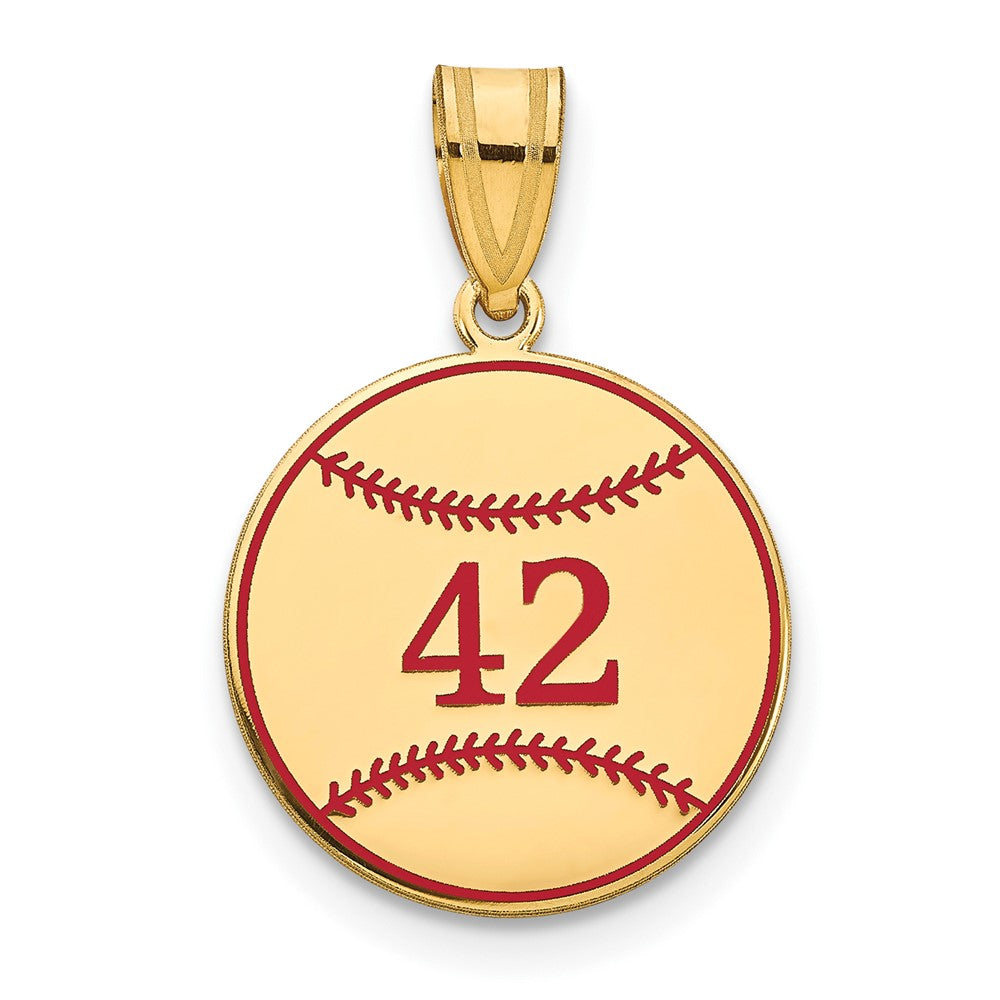 Vergoldet Personalisiert Baseball Epoxid Anhänger