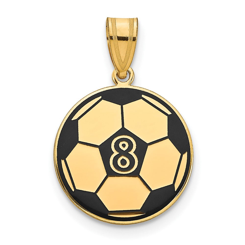 Vergoldet Sterlingsilber /gold Personalisiert Fußball Kugel Epoxid Anhänger