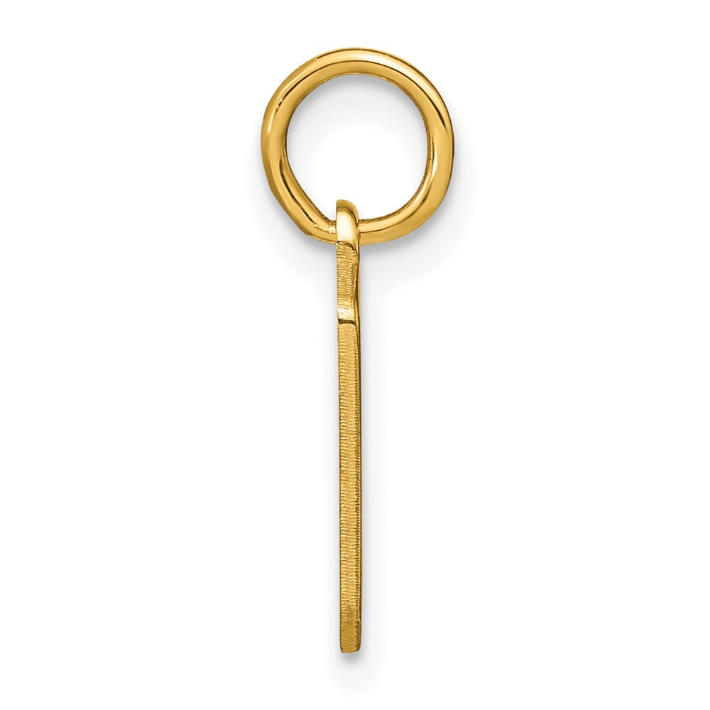 14K Gelbgold 14ky Lower Gehäuse Buchstabe B Initiale Anhänger