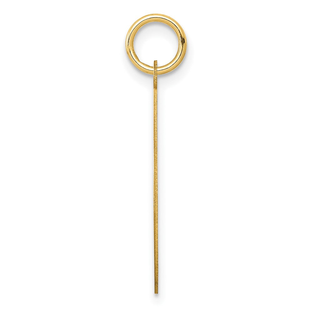 14K Gelbgold 14K Personalisiert Abschluss Charm
