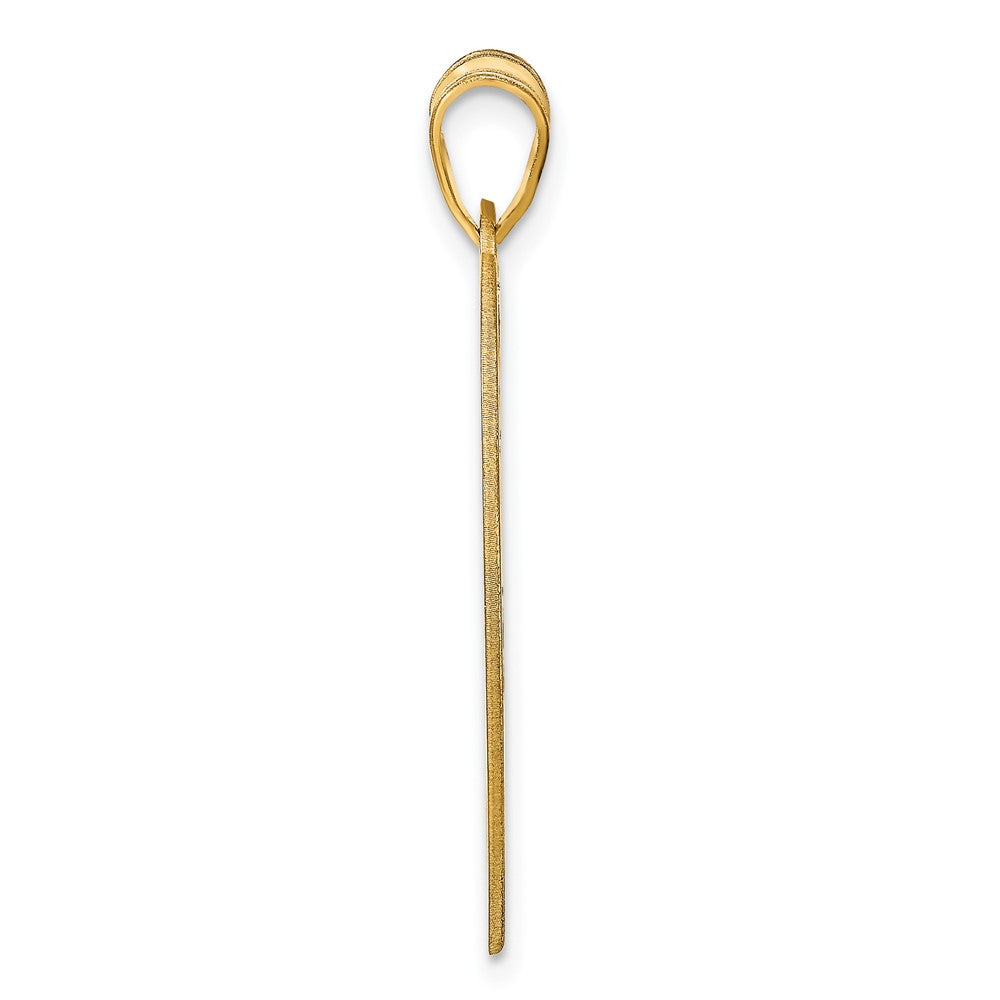 Vergoldet Sterlingsilber /gold Groß Monogramm Herz Anhänger