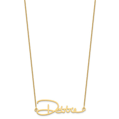 14K Gelbgold Signature Halskette