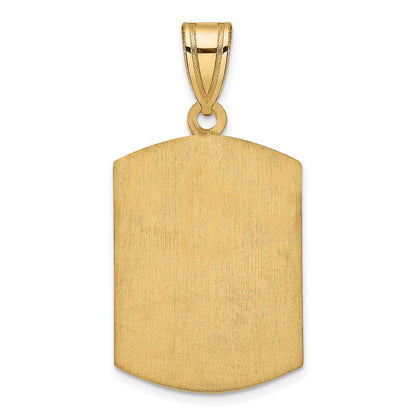 Vergoldet Sterlingsilber /gold Gebürstet Monogramm Anhänger