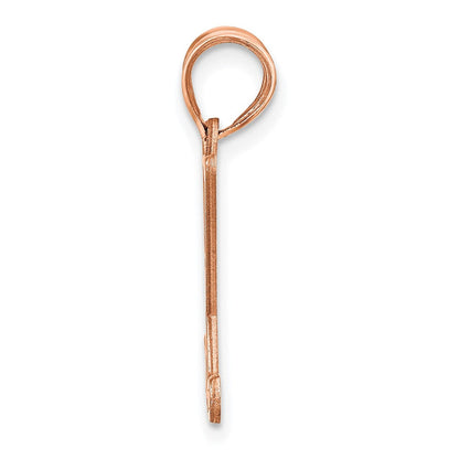 Roségoldbeschichtet Sterlingsilber /rose Personalisiert Hockey Anhänger