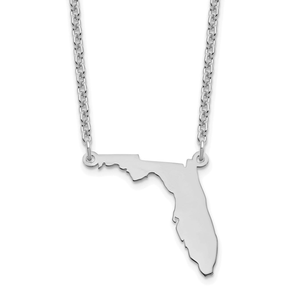Sterlingsilber Silber/rhodiniert Florida State Halskette