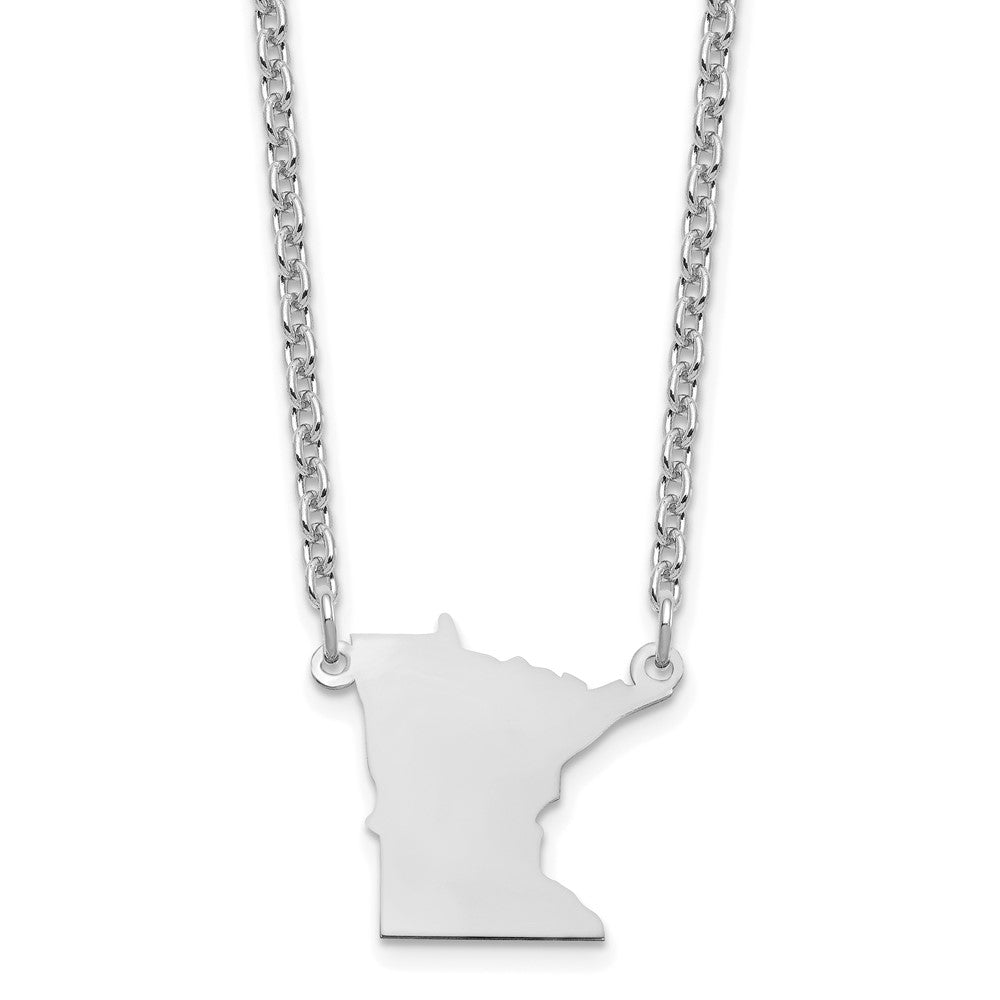 Sterlingsilber Silber/rhodiniert Minnesota State Halskette