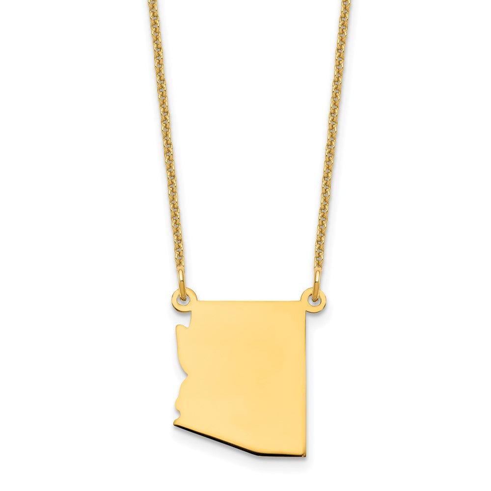 14K Gelbgold 14ky Arizona State Halskette