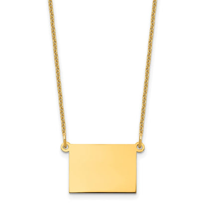 14K Gelbgold 14ky Colorado State Halskette