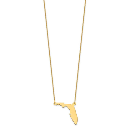 14K Gelbgold 14ky Florida State Halskette