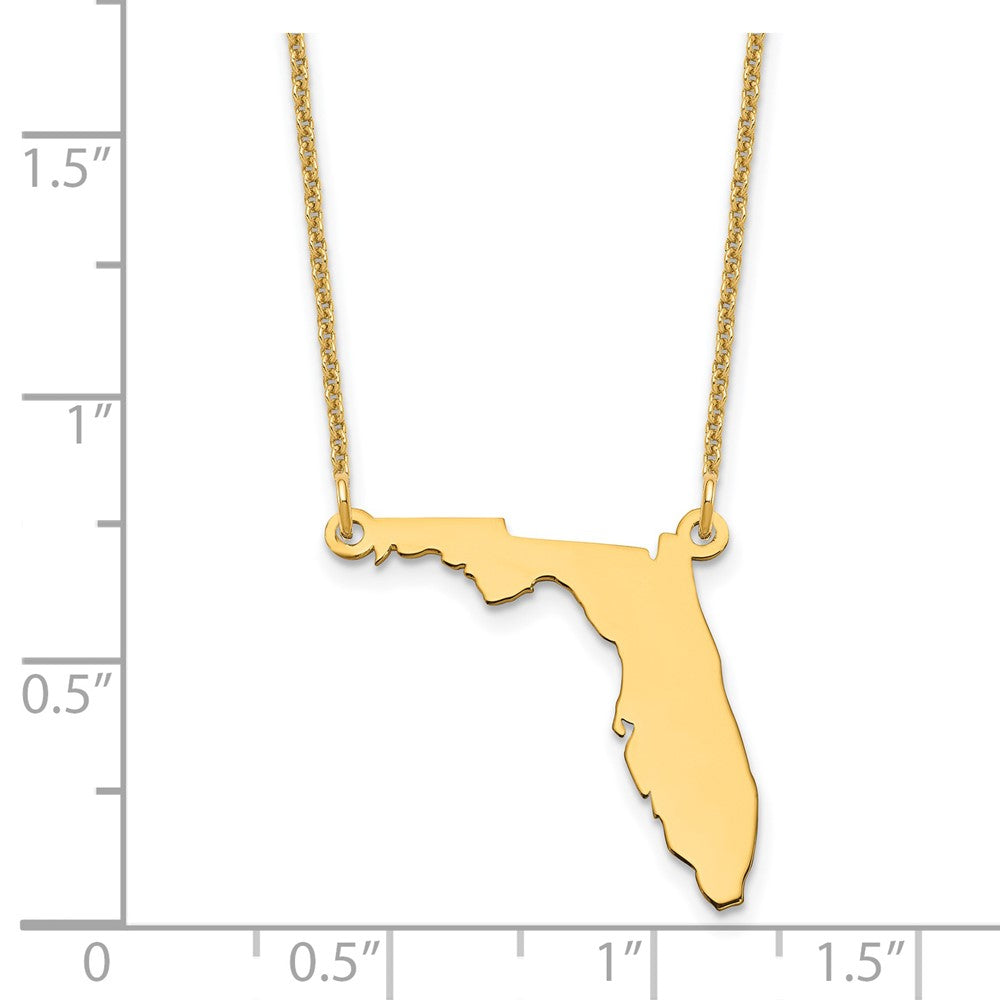 14K Gelbgold 14ky Florida State Halskette