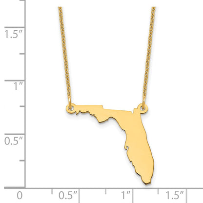 14K Gelbgold 14ky Florida State Halskette