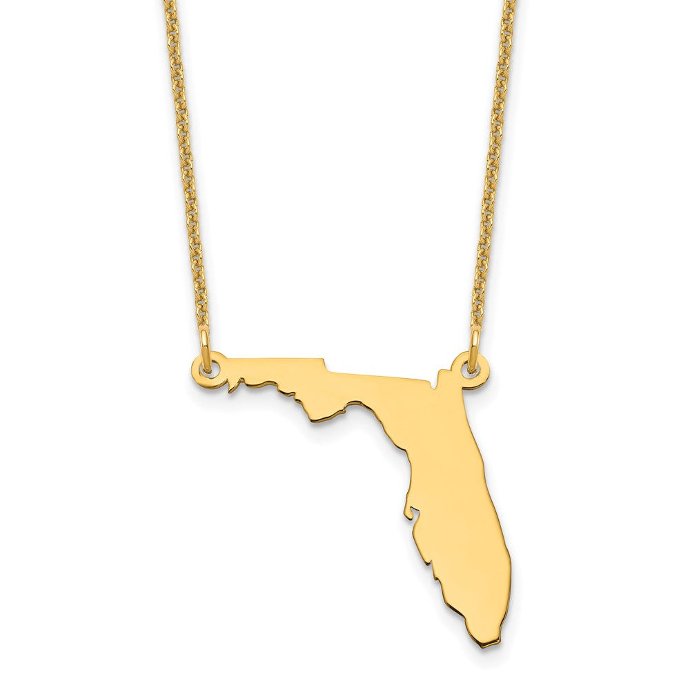 14K Gelbgold 14ky Florida State Halskette