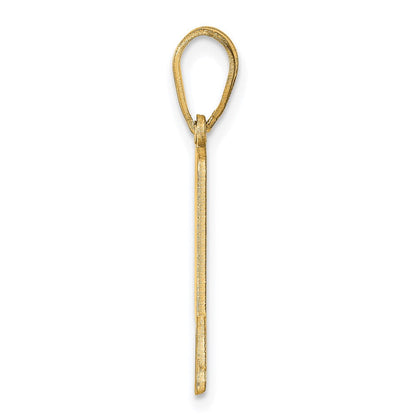 14K Gelbgold 14ky Alaska State Anhänger