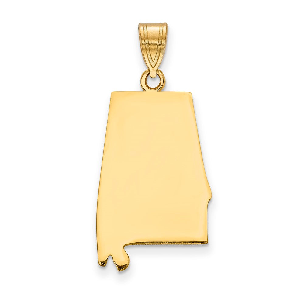 14K Gelbgold 14ky Alabama State Anhänger