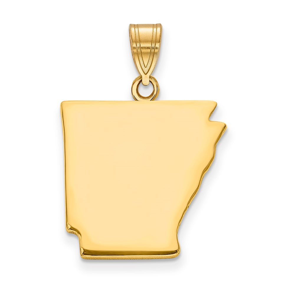 14K Gelbgold 14ky Arkansas State Anhänger