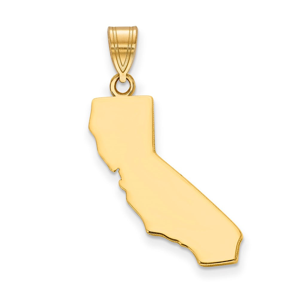 14K Gelbgold 14ky California State Anhänger