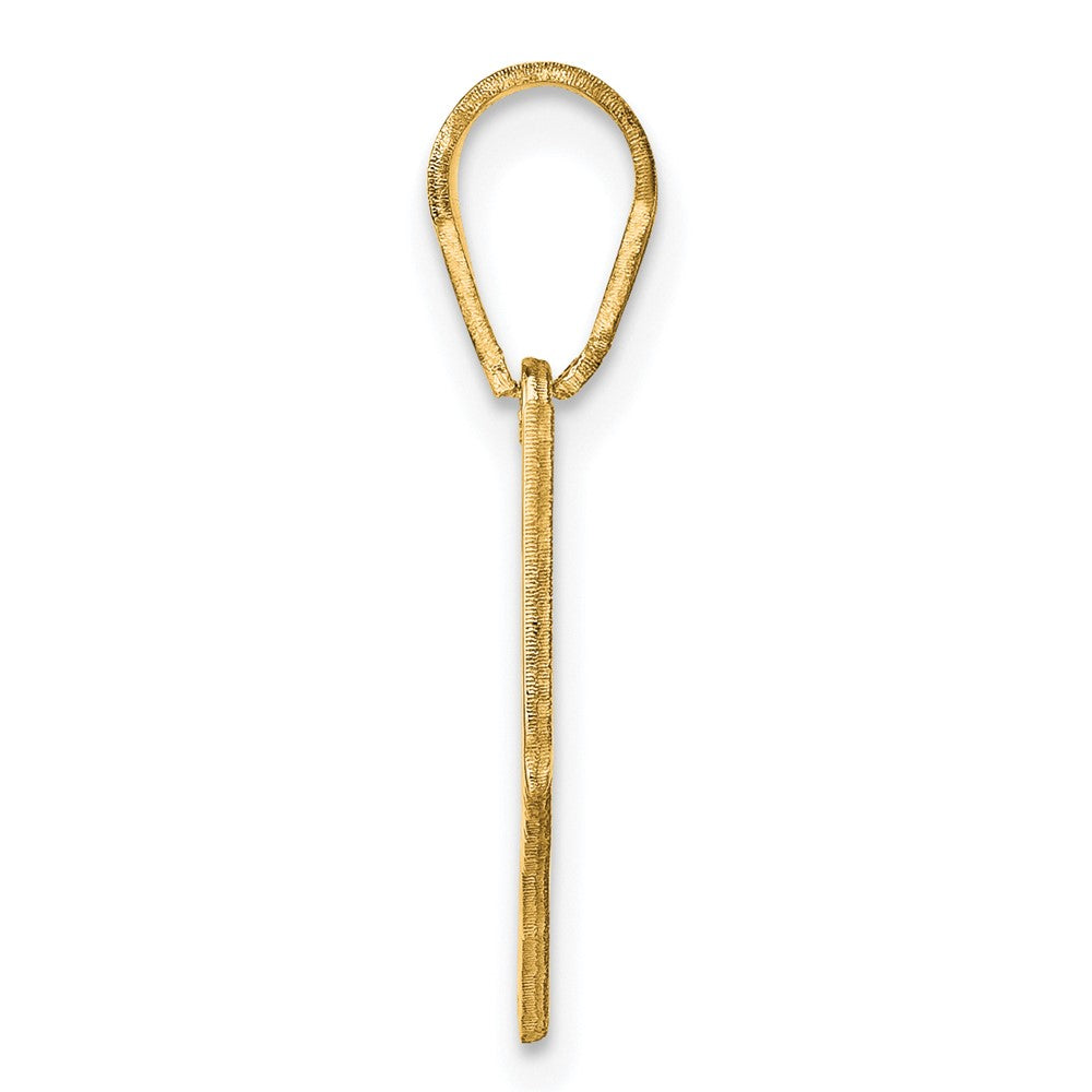 14K Gelbgold 14ky Connecticut State Anhänger