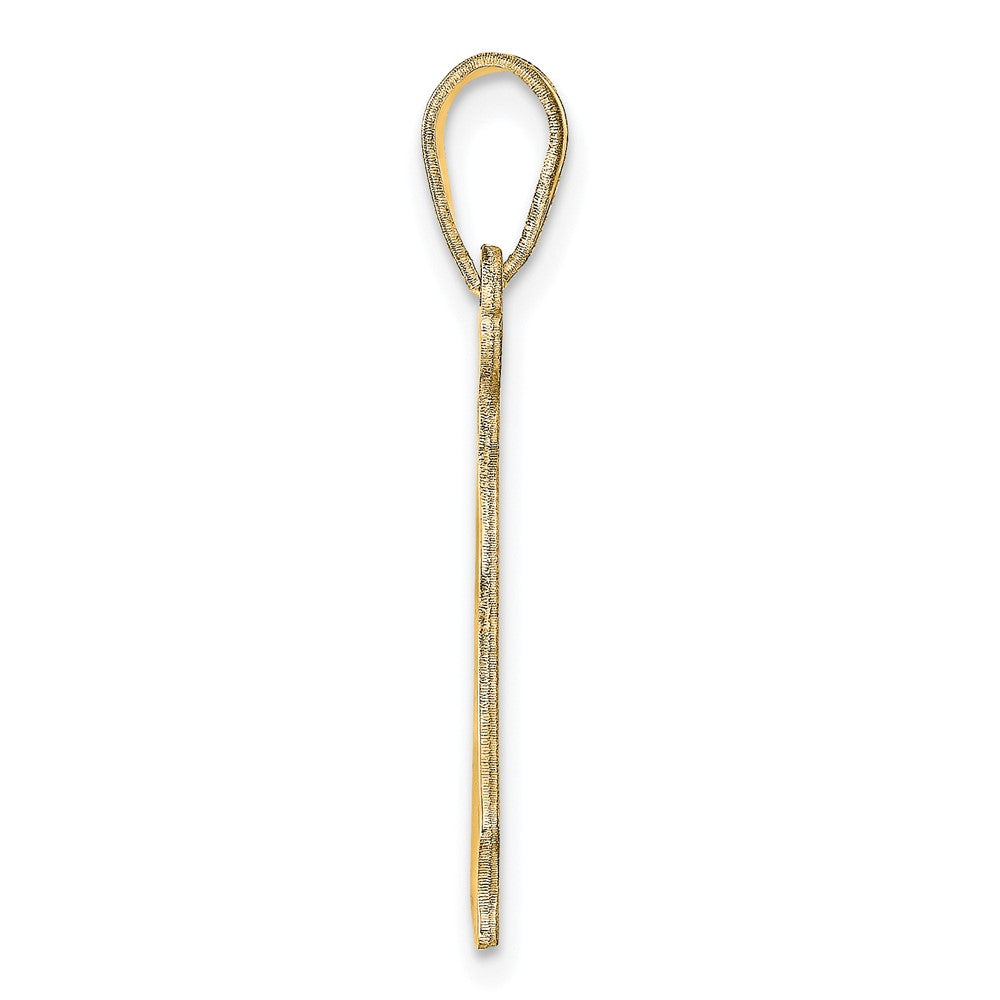 14K Gelbgold 14ky Delaware State Anhänger