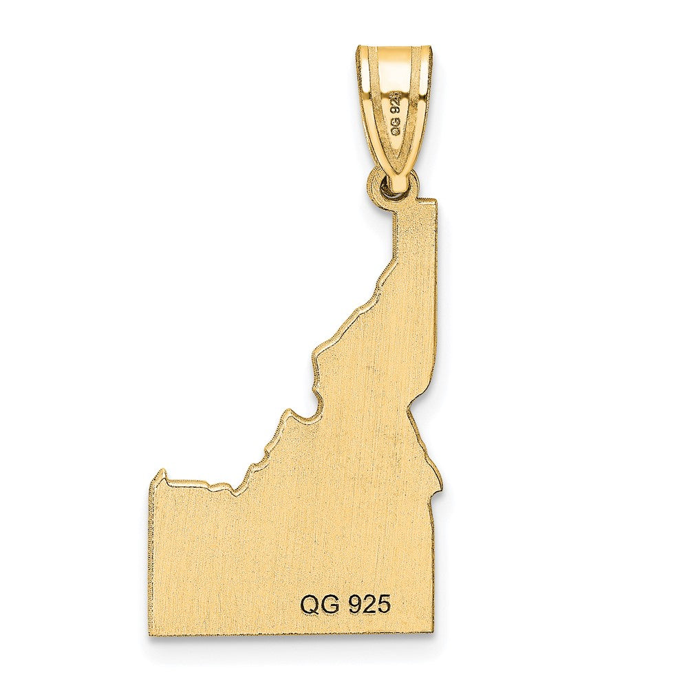 14K Gelbgold 14ky Idaho State Anhänger