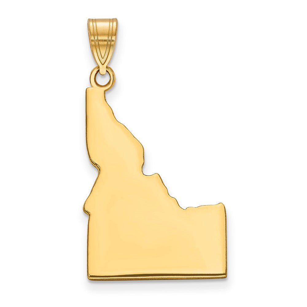 14K Gelbgold 14ky Idaho State Anhänger