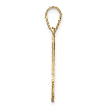 14K Gelbgold 14ky Illinois State Anhänger
