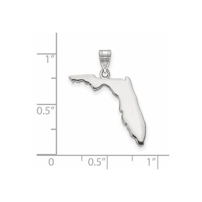 Sterlingsilber Silber/rhodiniert Florida State Anhänger