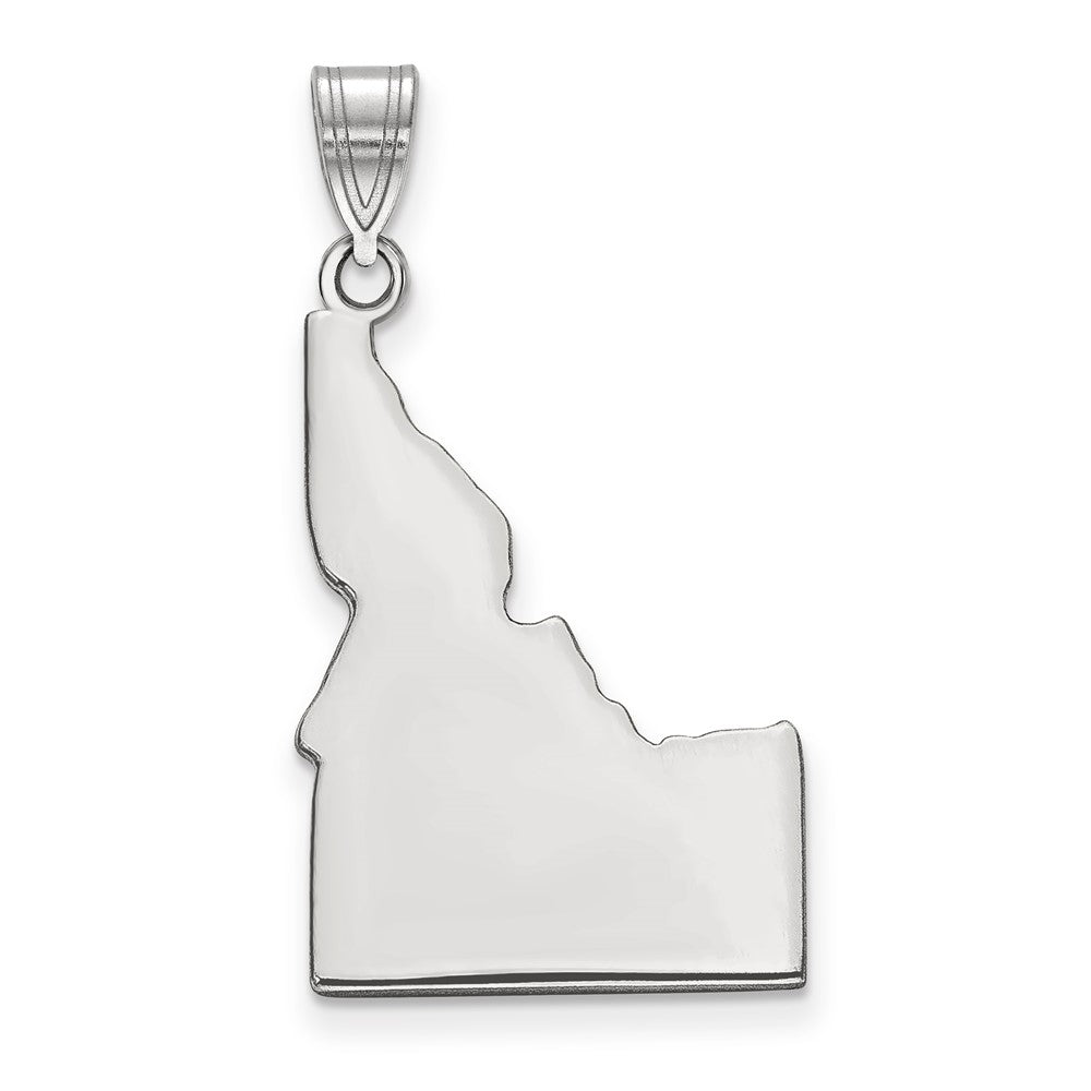Sterlingsilber Silber/rhodiniert Idaho State Anhänger