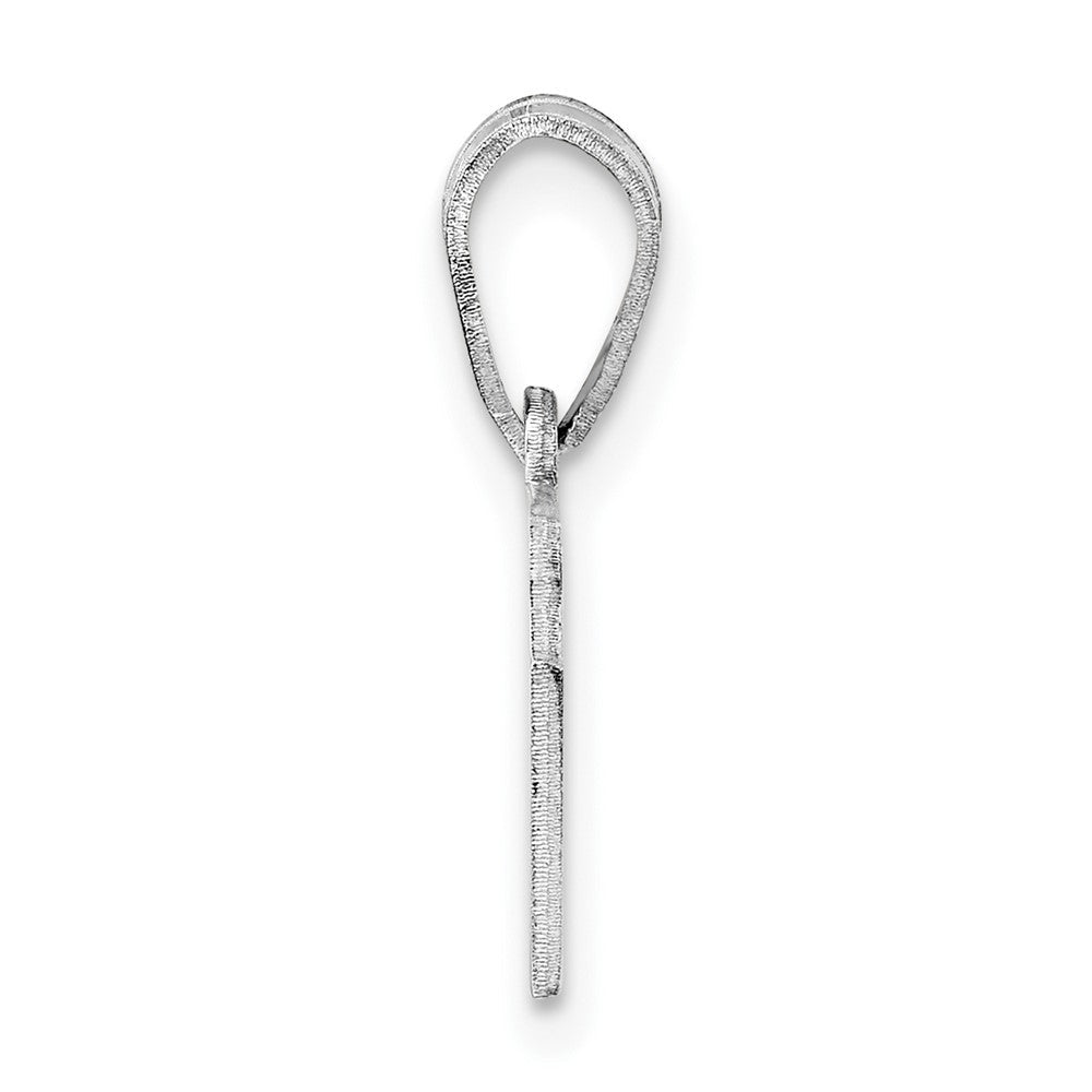 Sterlingsilber Silber/rhodiniert Kansas State Anhänger
