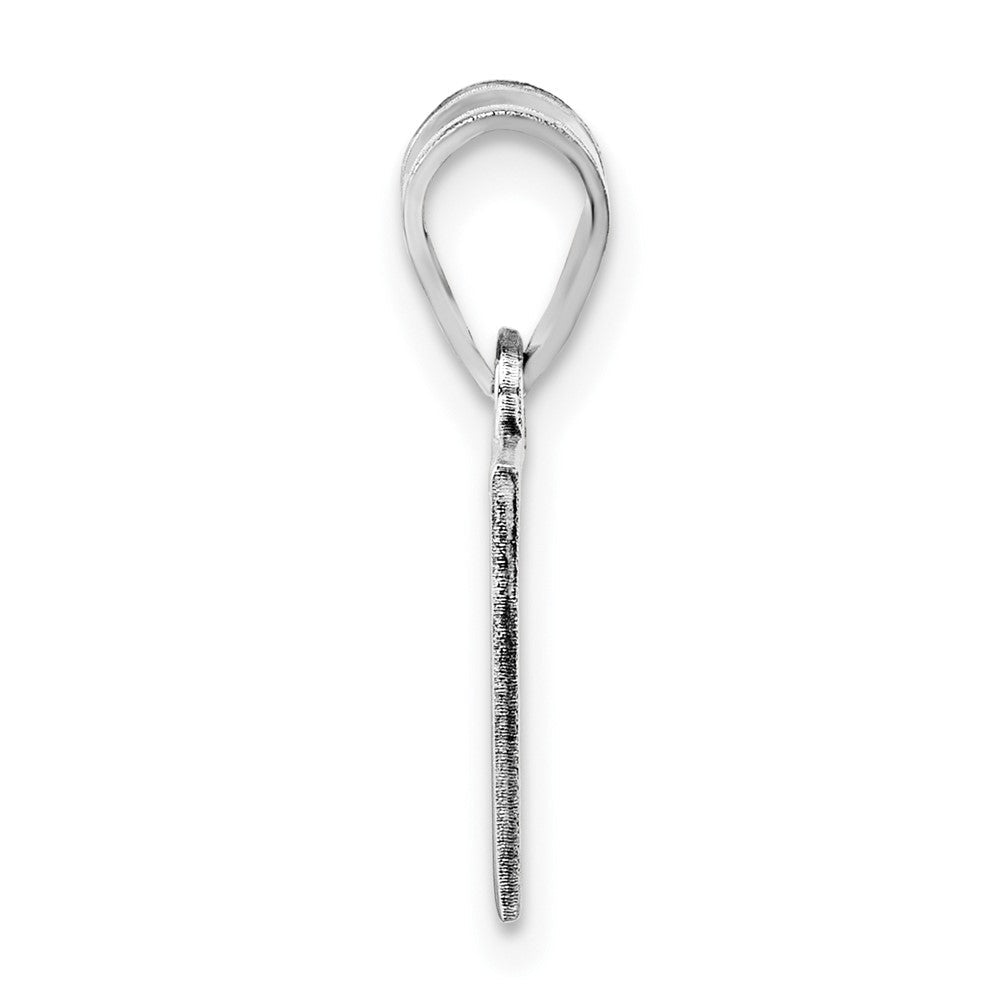 Sterlingsilber Silber/rhodiniert Oklahoma State Anhänger