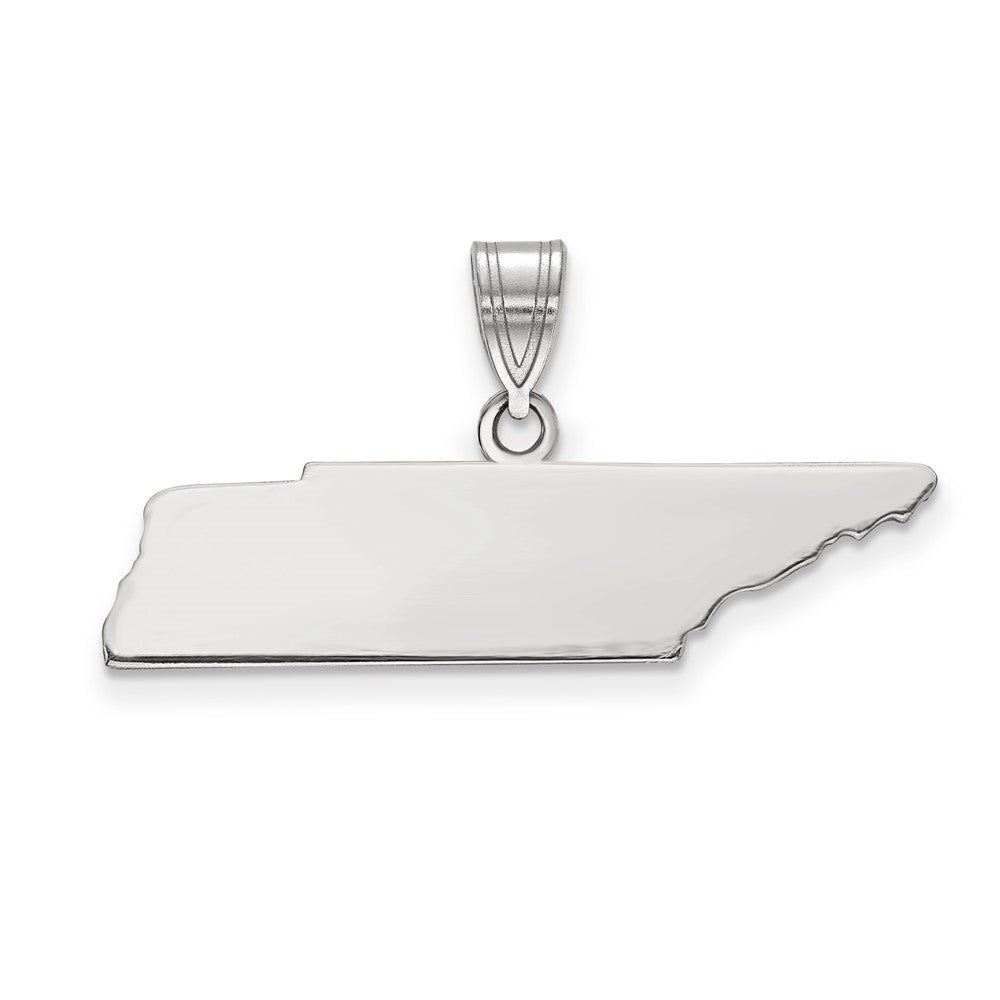 Sterlingsilber Silber/rhodiniert Tennessee State Anhänger
