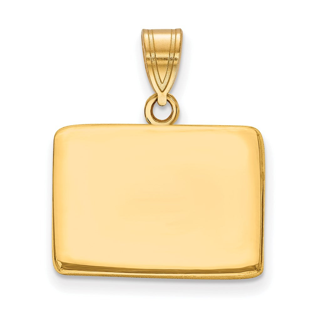Vergoldet Sterlingsilber /gold Colorado State Anhänger