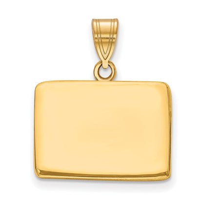 Vergoldet Sterlingsilber /gold Colorado State Anhänger