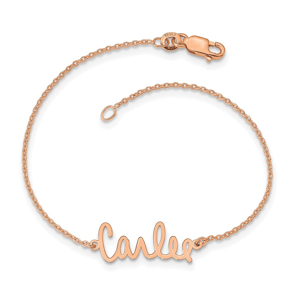 14K Roségold Signature Armband