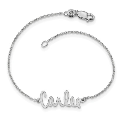 14K Weißgold Signature Armband