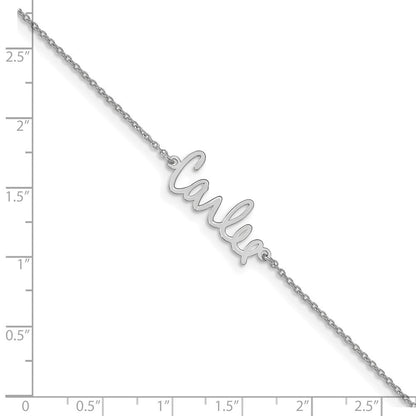 14K Weißgold Signature Armband