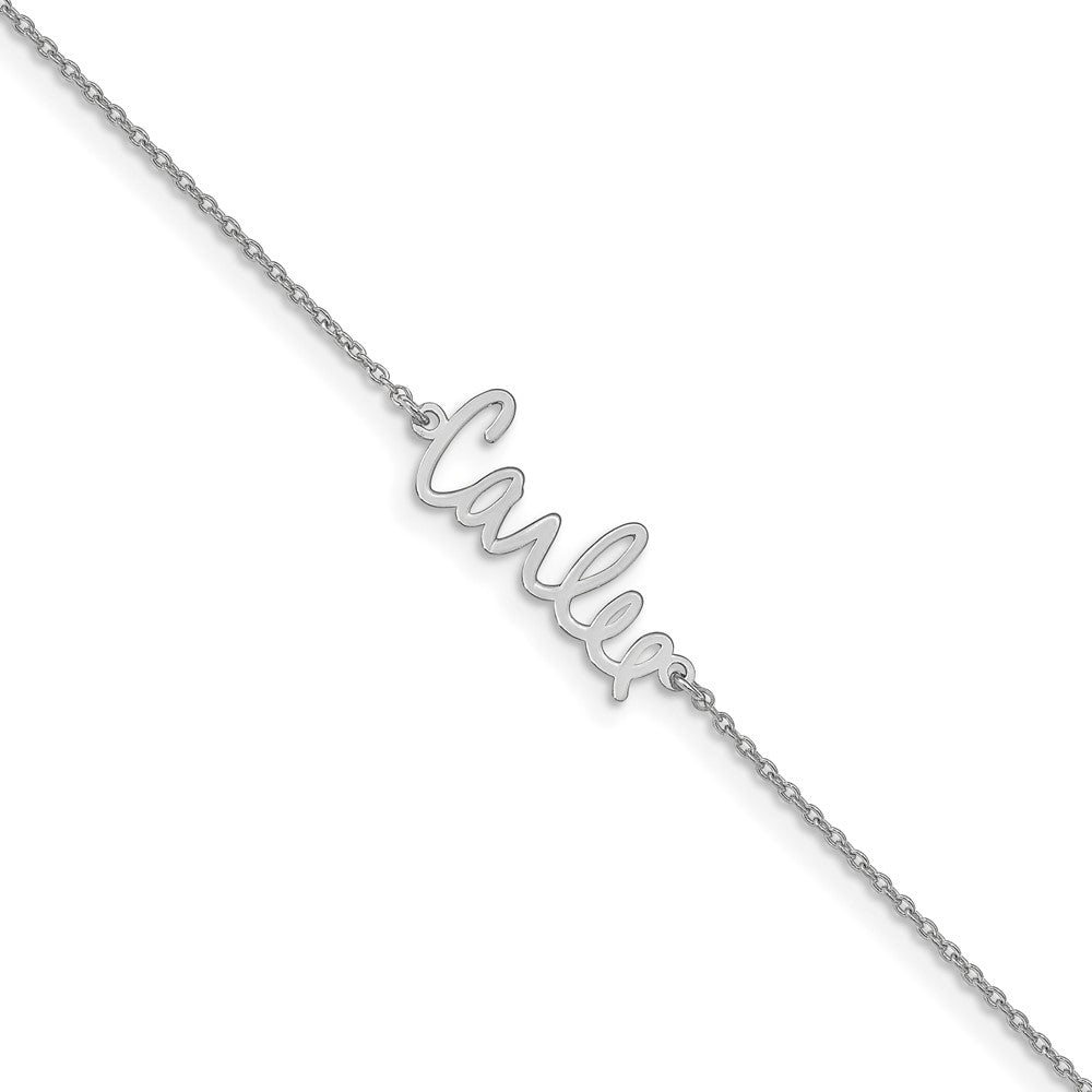 14K Weißgold Signature Armband