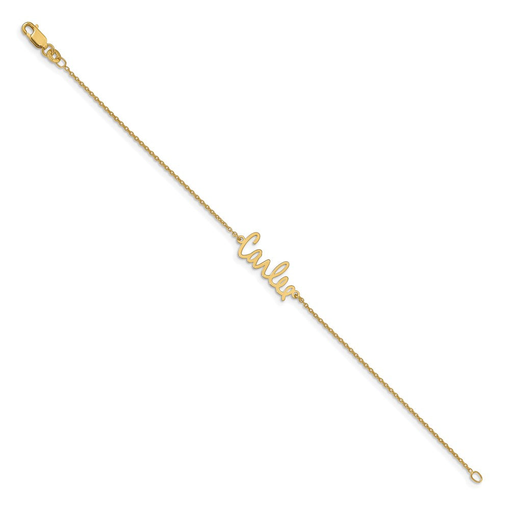 14K Gelbgold Signature Armband