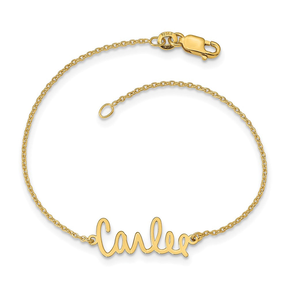 14K Gelbgold Signature Armband