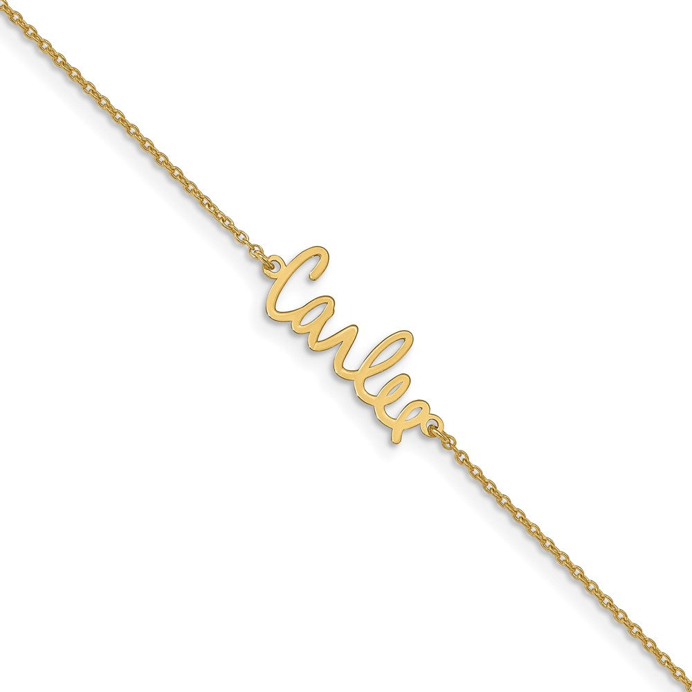 14K Gelbgold Signature Armband