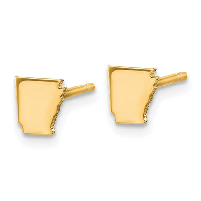14K Gelbgold 14ky Arkansas State Ohrringe